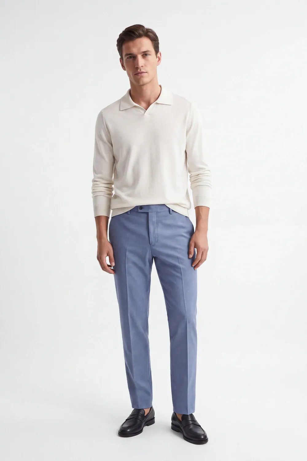Sonny Bono GB 06141MG 326 Polo Collo Derby Panna