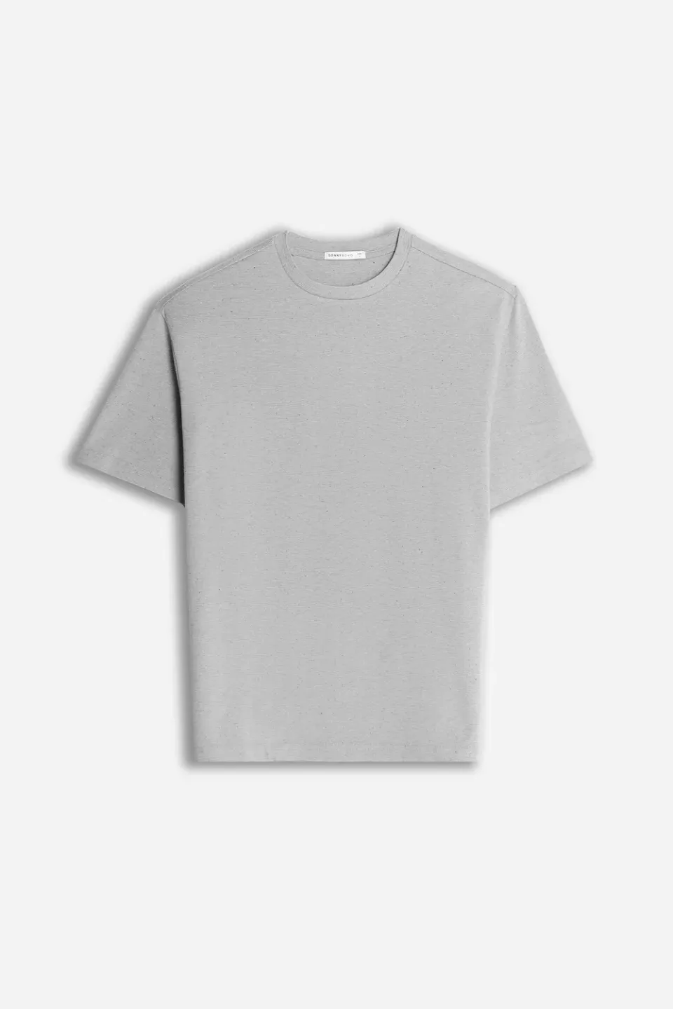 Sonny Bono Jersey Fiammato t-shirt girocollo grigio