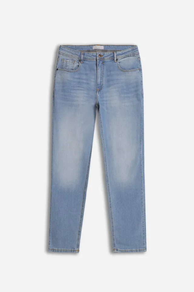 Sonny Bono jeans 5 tasche regular celeste elasticizzato