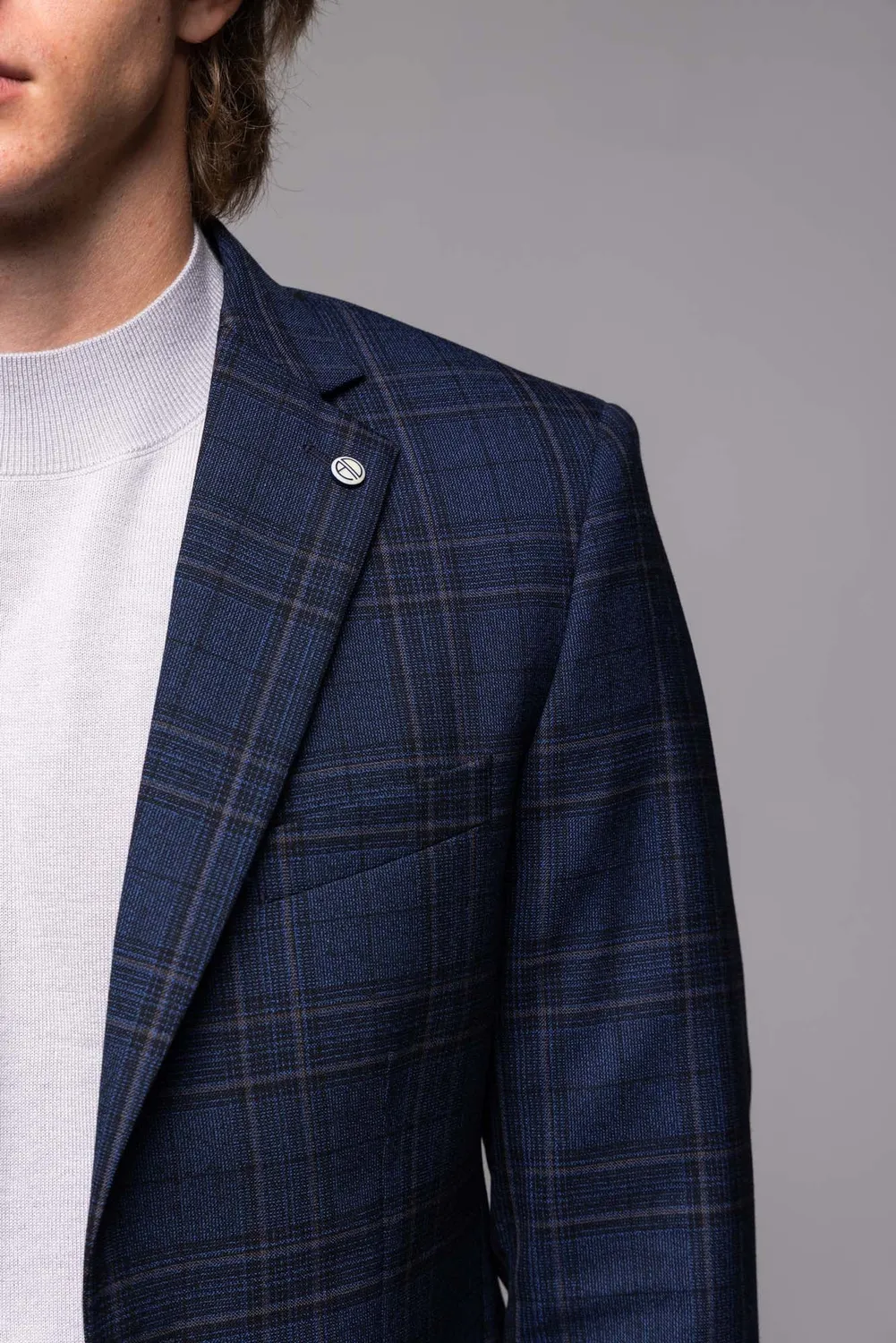 Alain Delon Blazer 13401 Quattro Stagioni Monopetto