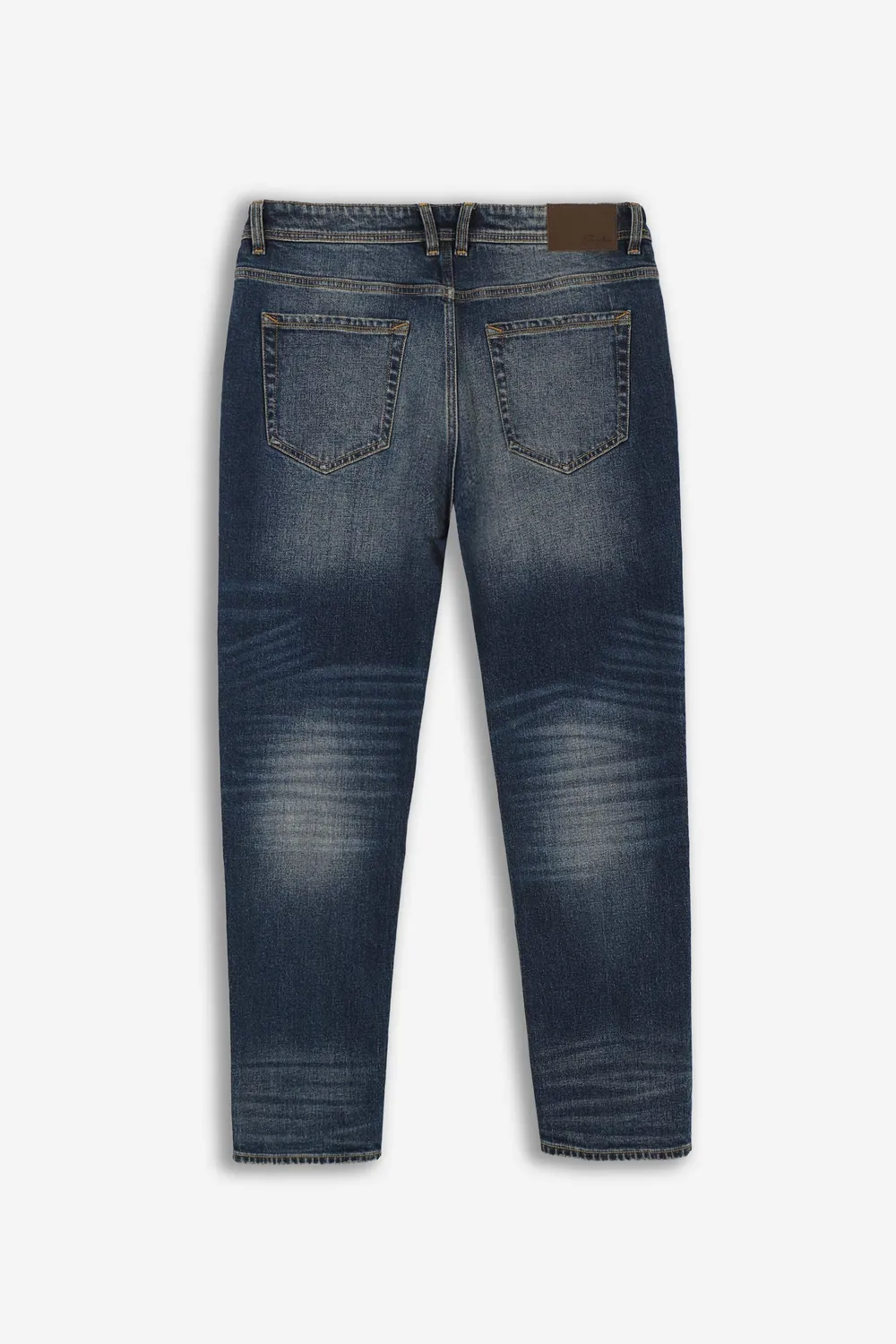 Sonny Bono Jeans Denim Cropped Bleu Cotone