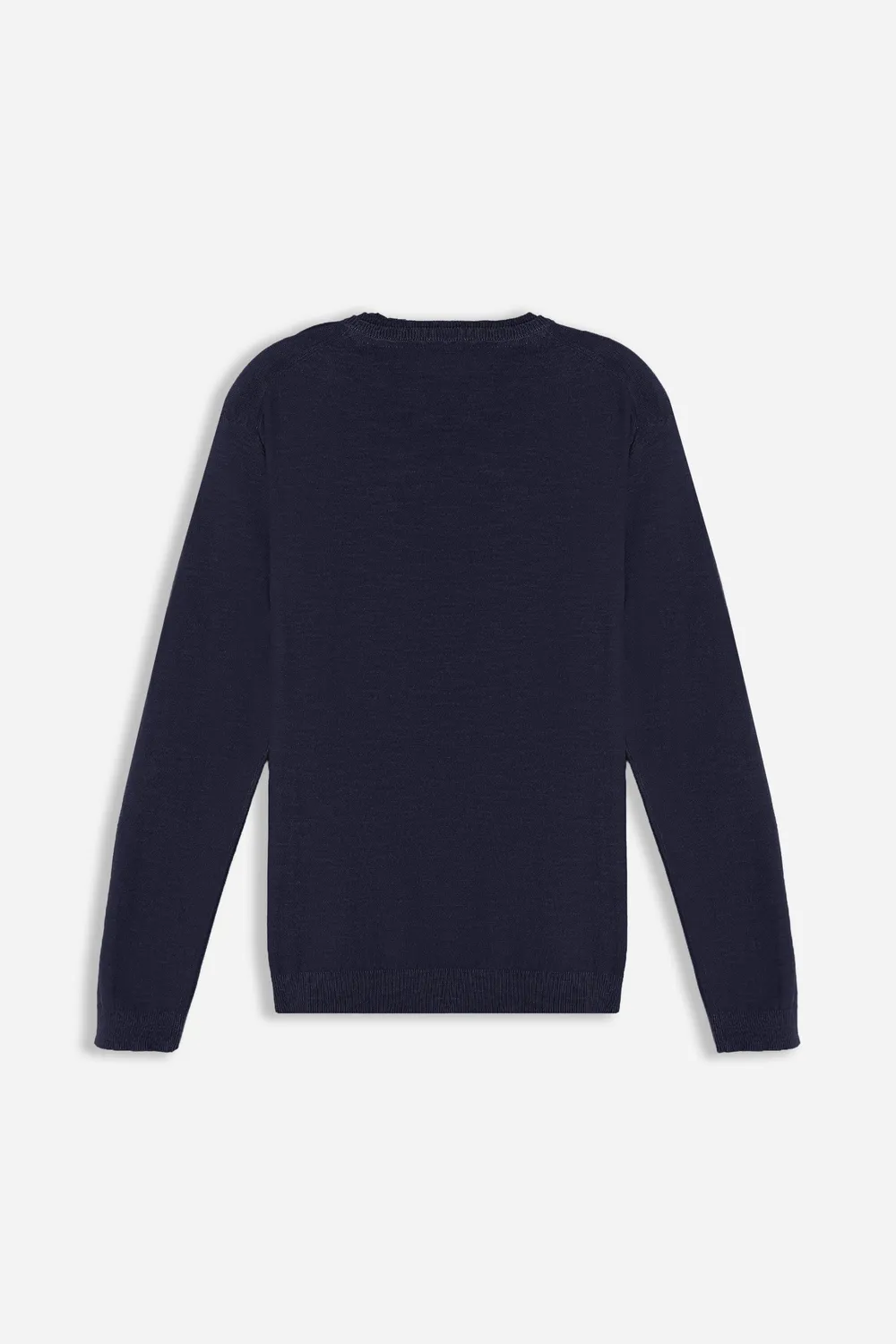 Sonny Bono slub maglia girocollo bleu