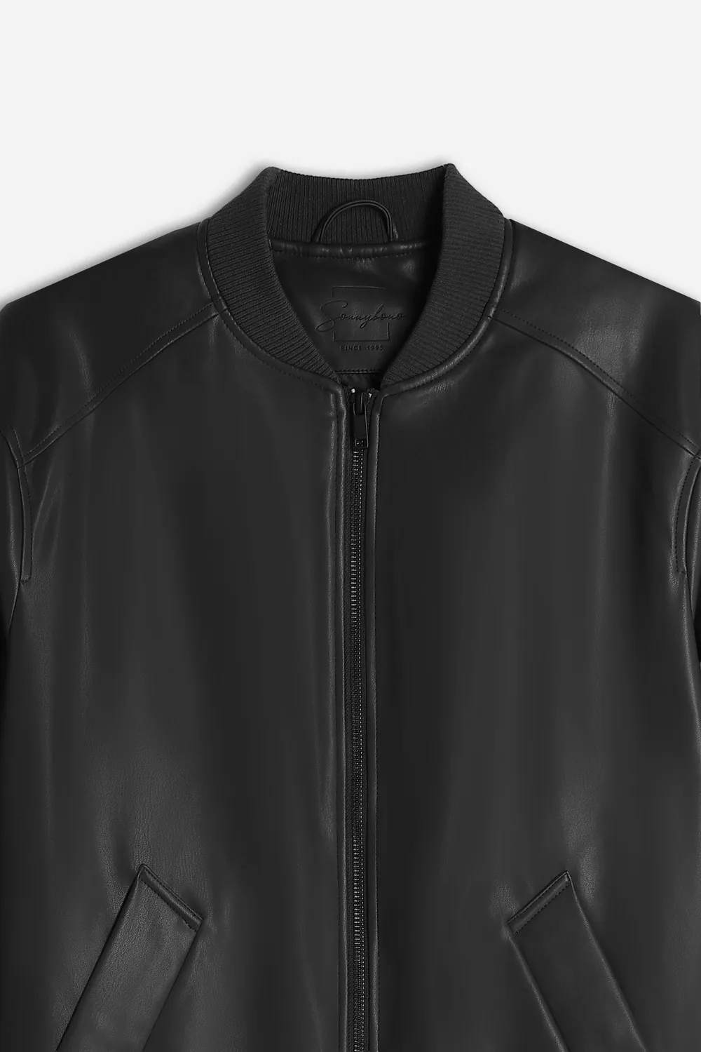 Sonny Bono XN 05094GB giubbotto bomber nero effetto pelle