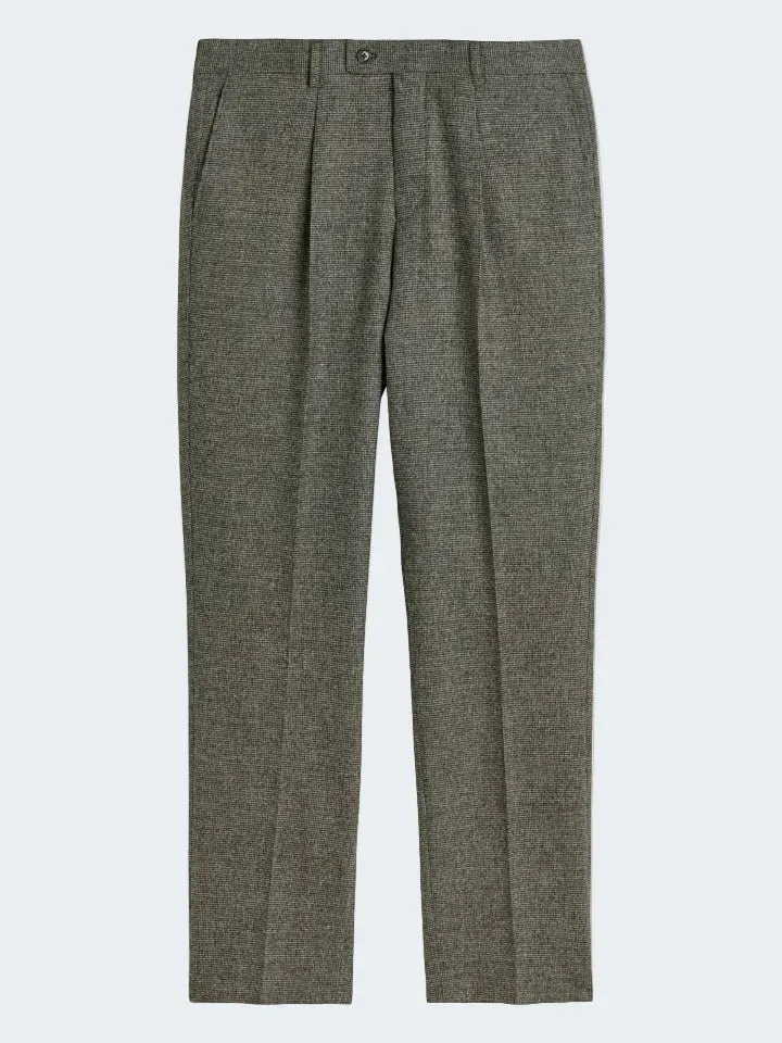 Sand Menswear Mark N pantalone stretch micro quadri lavabile