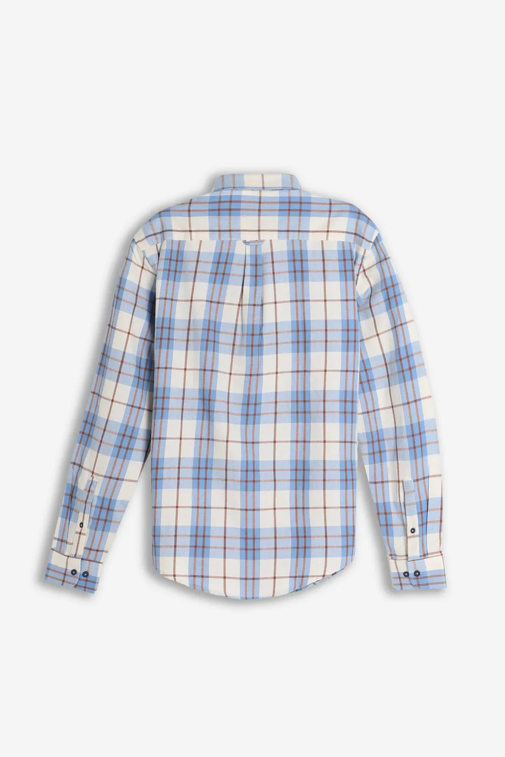 Sonny Bono NI 02091CM Camicia Flanella Panna Quadri
