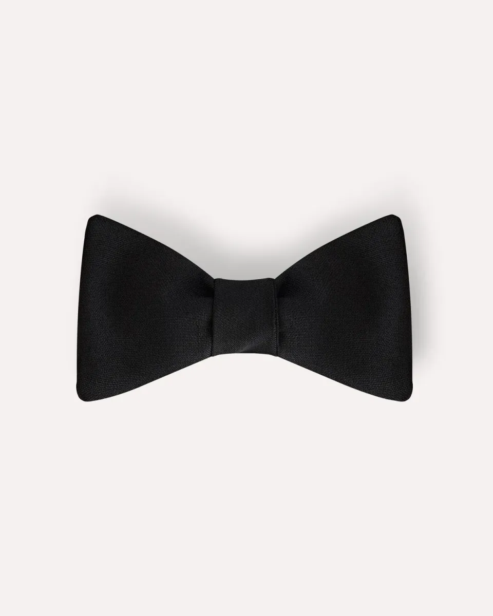 Lardini papillon nero lana mohair da annodare