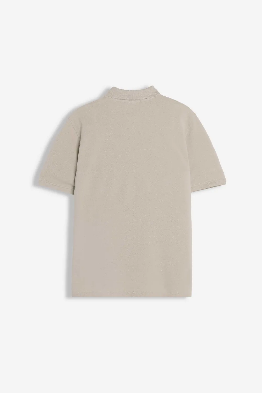Sonny Bono Basic polo piquet beige tinta unita logo