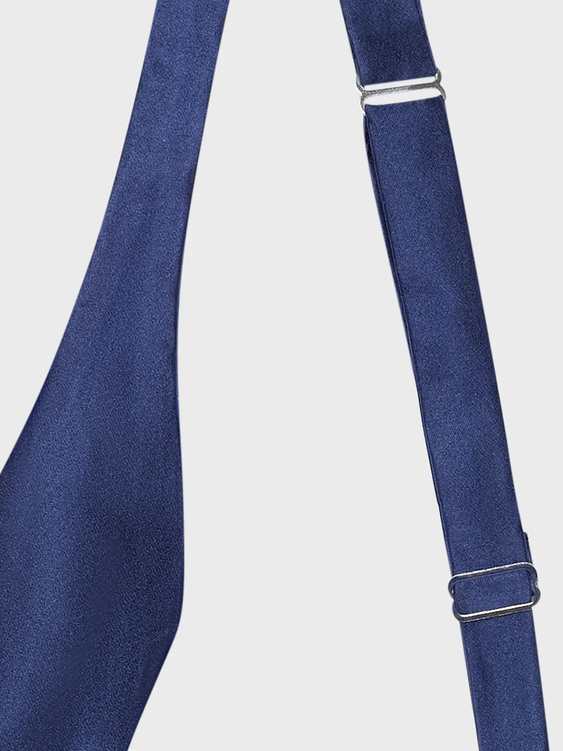 Caruso Manon Papillon da annodare raso blu U seta