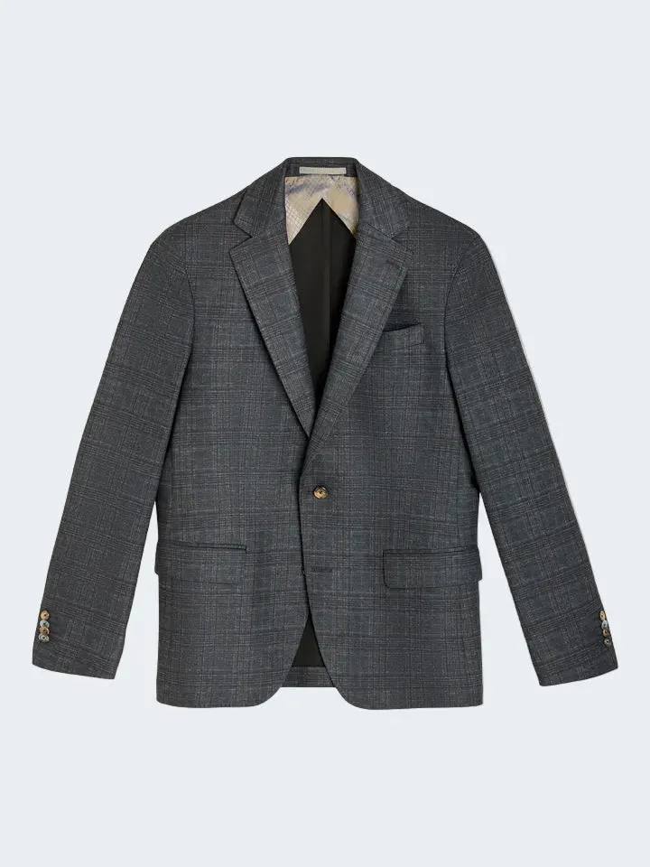 Sand Menswear 0814 Star Easy blazer jersey fantasia