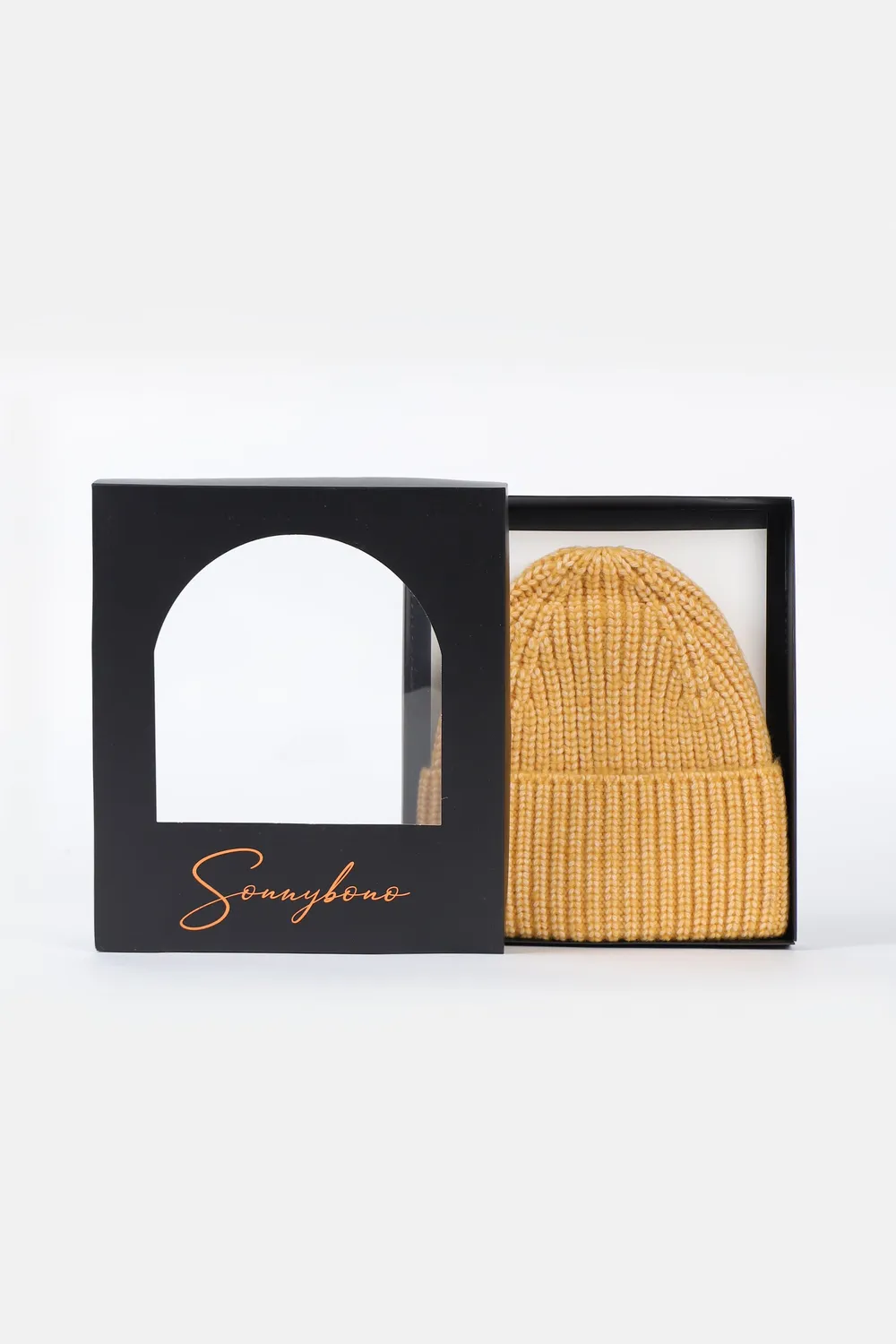 Sonny Bono Cappello in Scatola Ocra Misto
