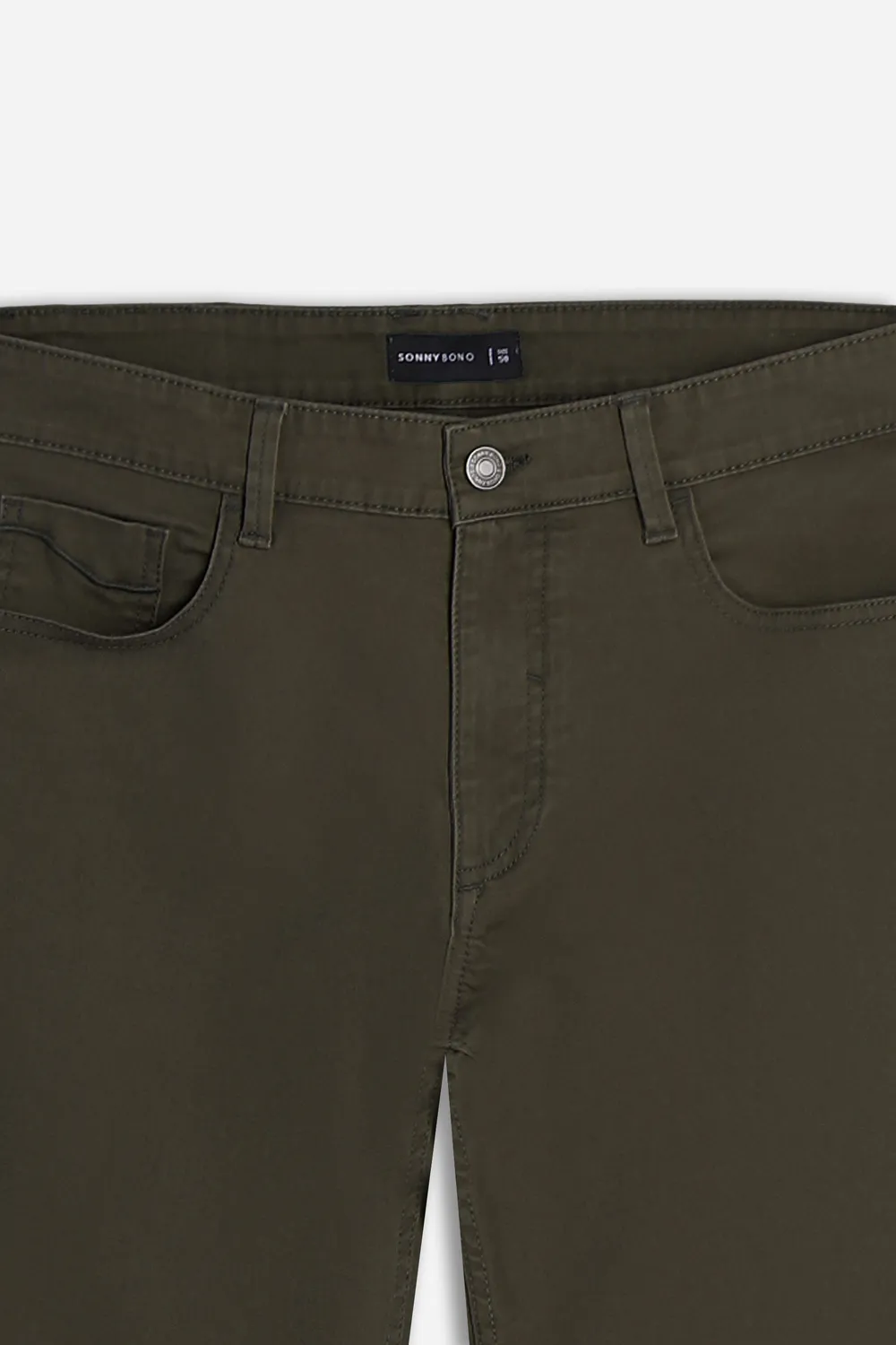 Sonny Bono VL 07408P5 pantalone 5 tasche moro gabardina