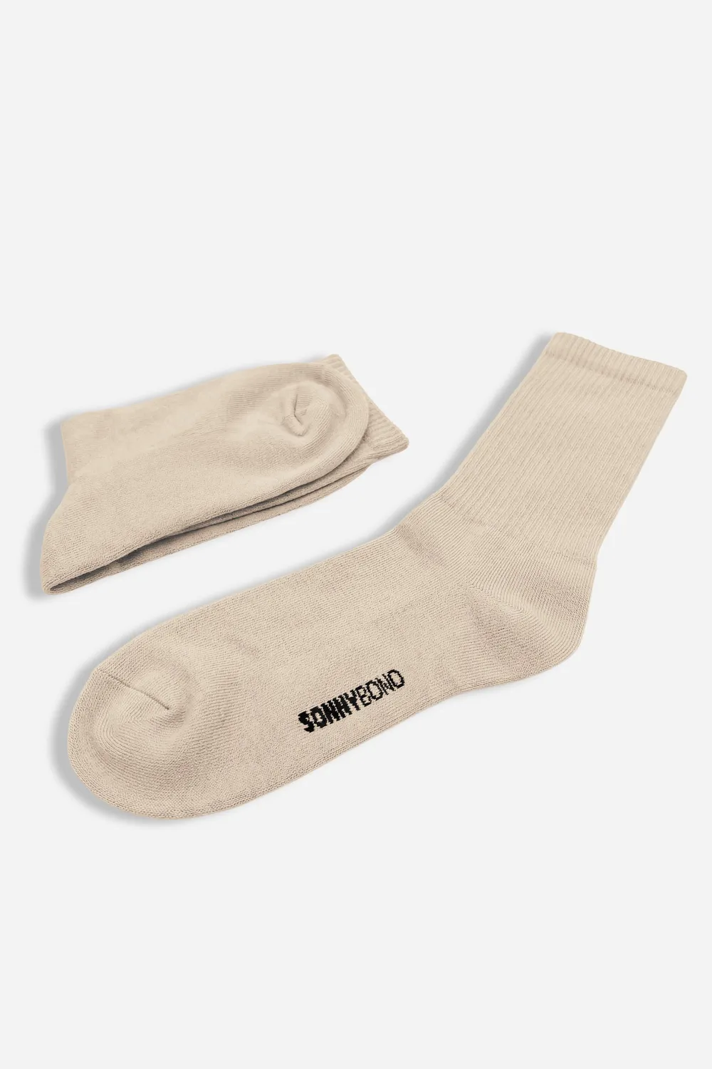 Sonny Bono Calzino Spugna Coste Beige