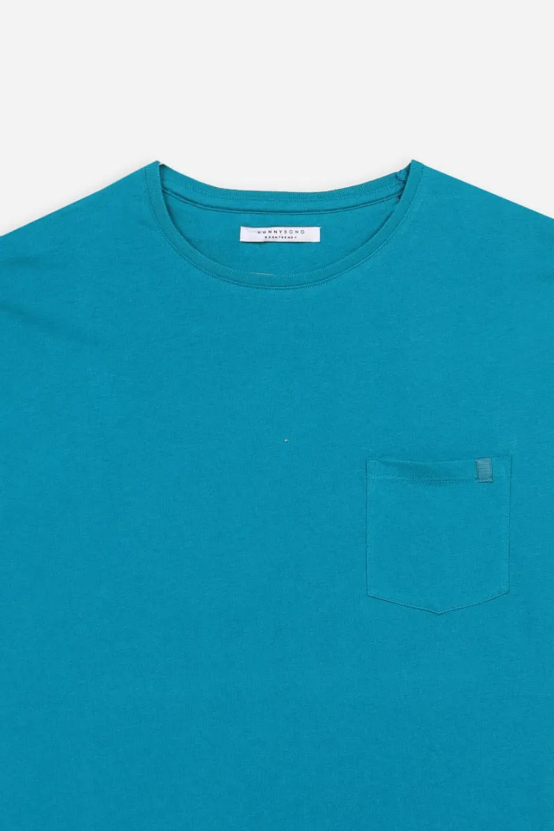 Sonny Bono Taschino T-Shirt Verde Smeraldo