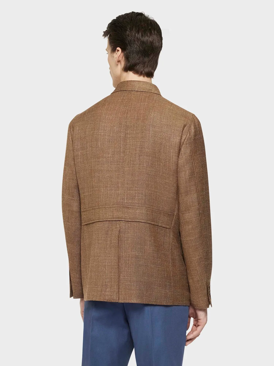 Caruso sahariana lana seta lino beige 48-52