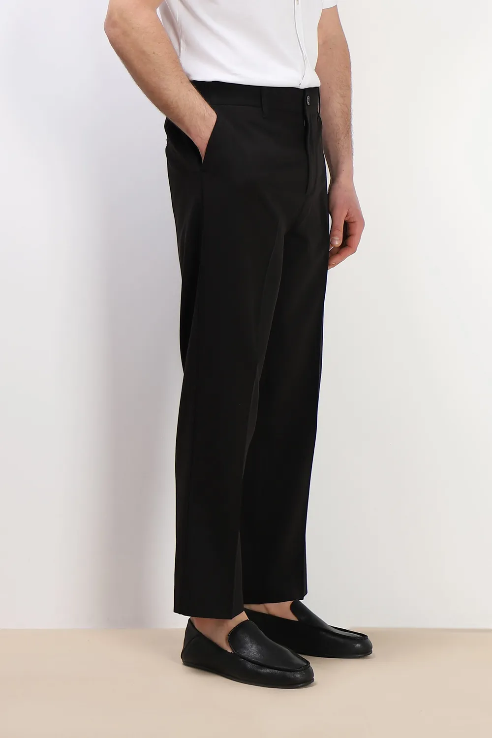 Sonny Bono Pantalone Jogger Morbido Nero Taglie 40-60