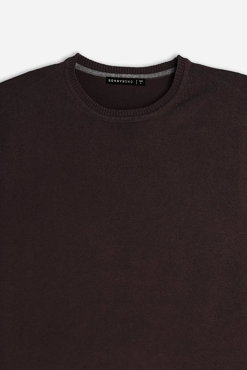 Sonny Bono ZK 06100 maglia girocollo basic moro