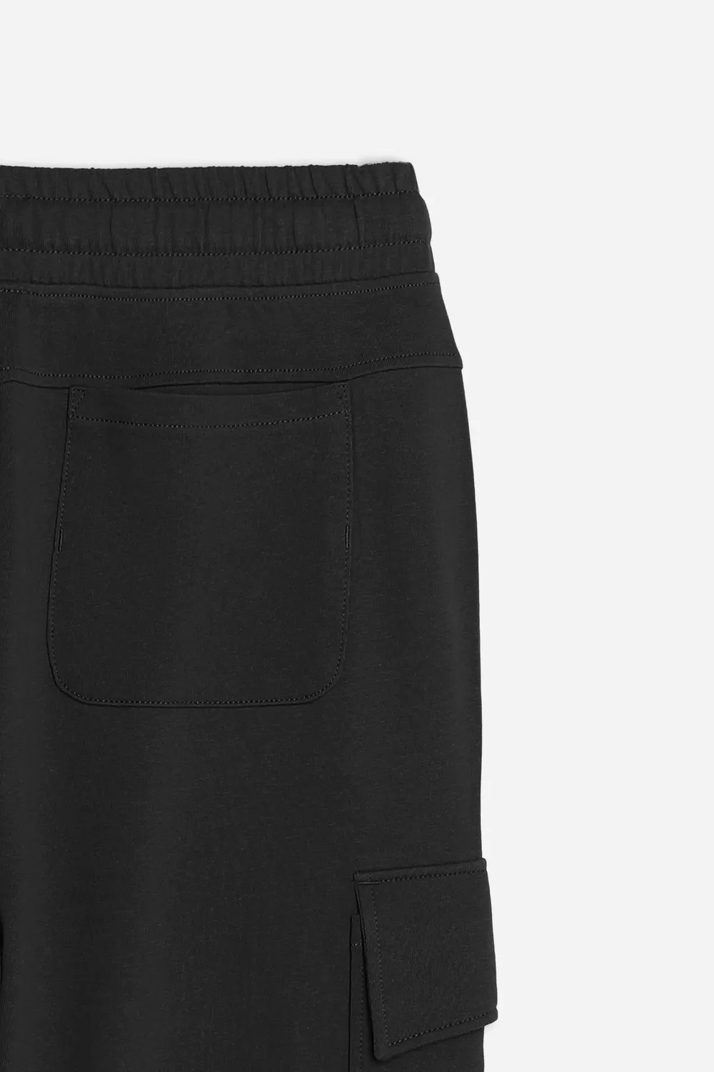 Sonny Bono Pantalone Jogger Felpa Coulisse Nero