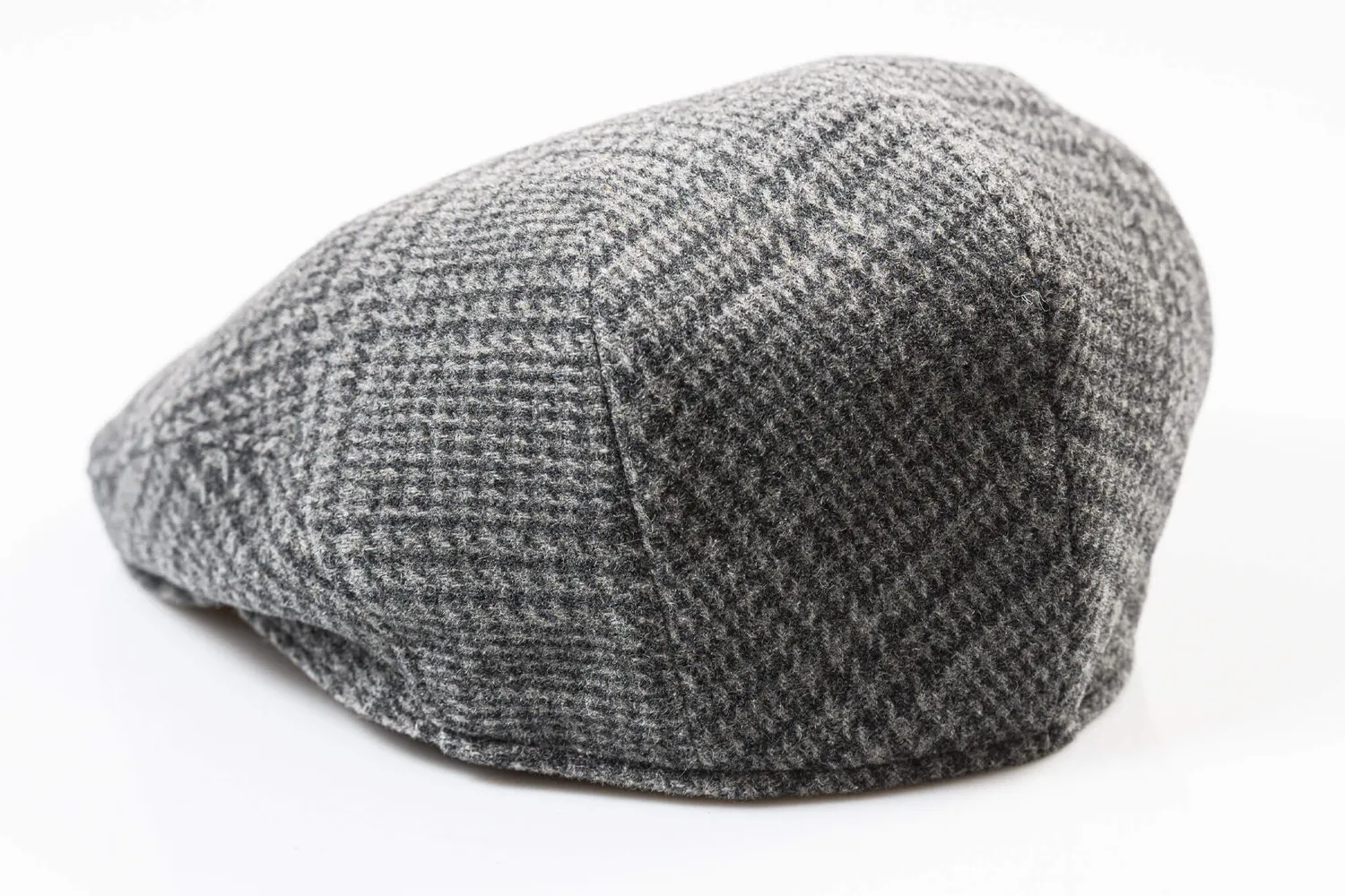 Alain Delon cappello lana a quadri invernale 59