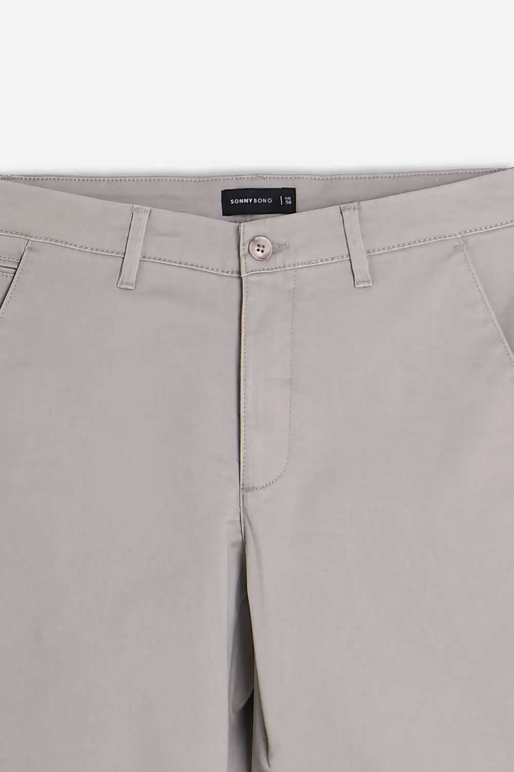 Sonny Bono pantalone chino basic tortora