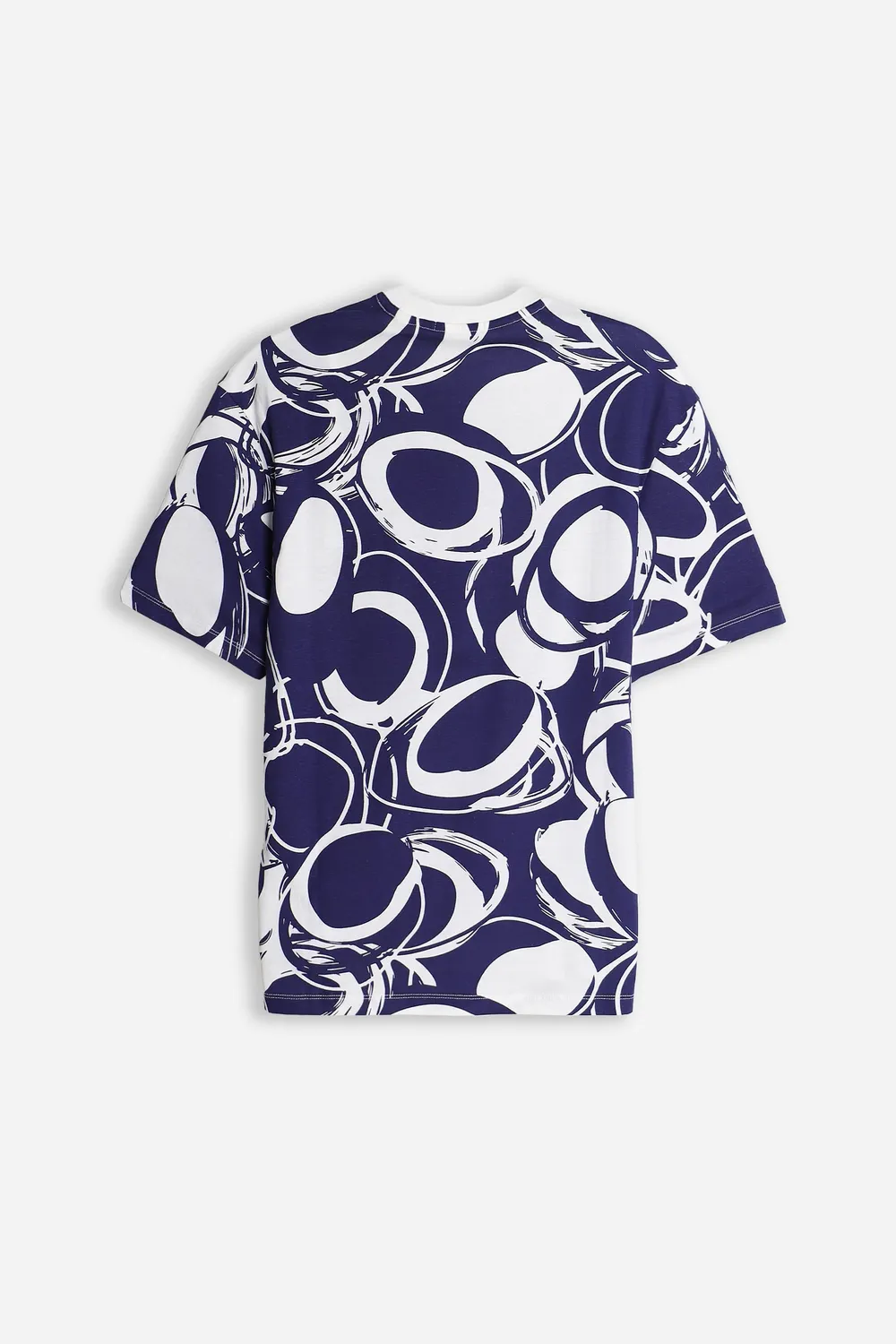 Sonny Bono T-Shirt Girocollo Fantasia Bluette