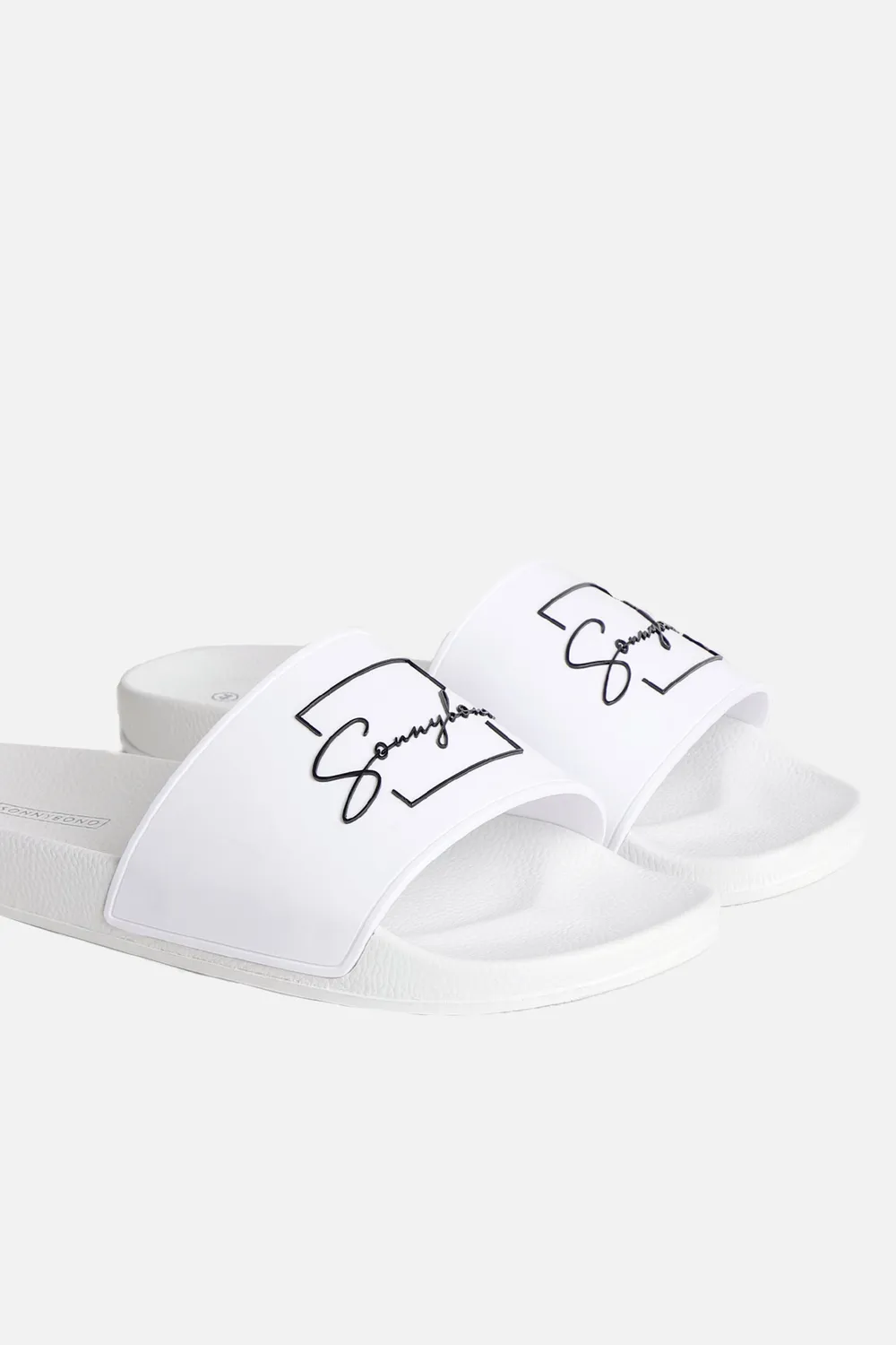 Sonny Bono Ciabatta con logo 3D bianca estiva