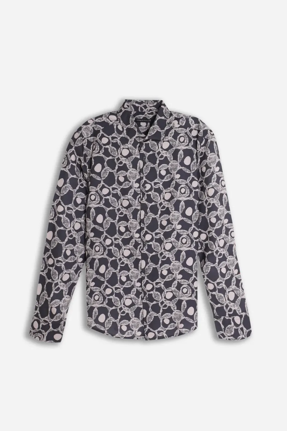 Sonny Bono Stretch Fantasia Camicia Moro Sagomata