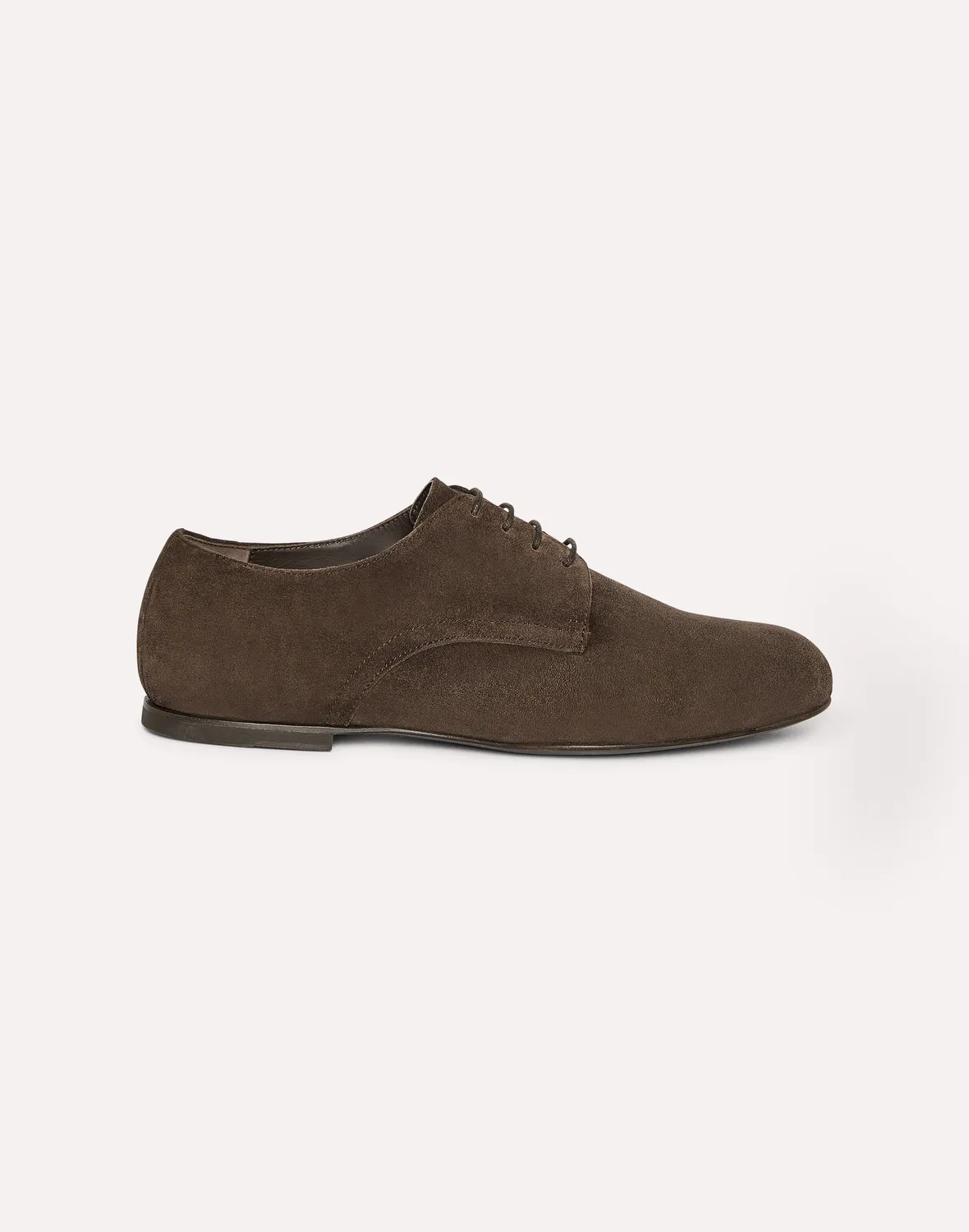 Lardini derby suede marrone pelle vitello