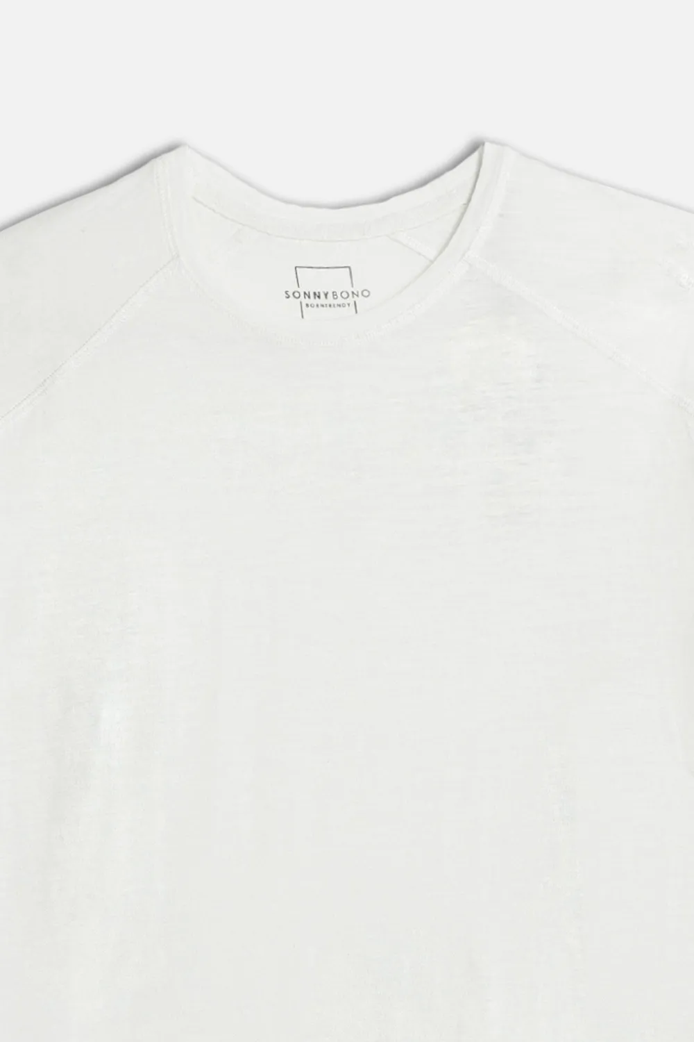 Sonny Bono t-shirt slub grigio ghiaccio