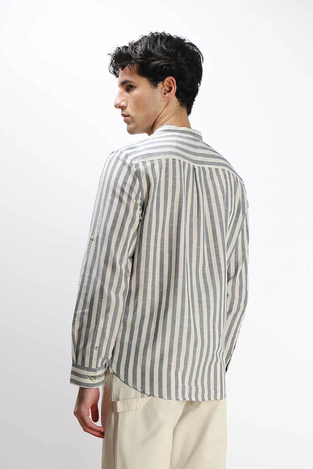 Sonny Bono Coreana camicia cotone sabbia