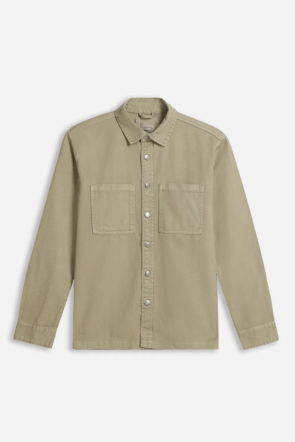 Sonny Bono Overshirt Cotone Beige Giacca Mezza Stagione