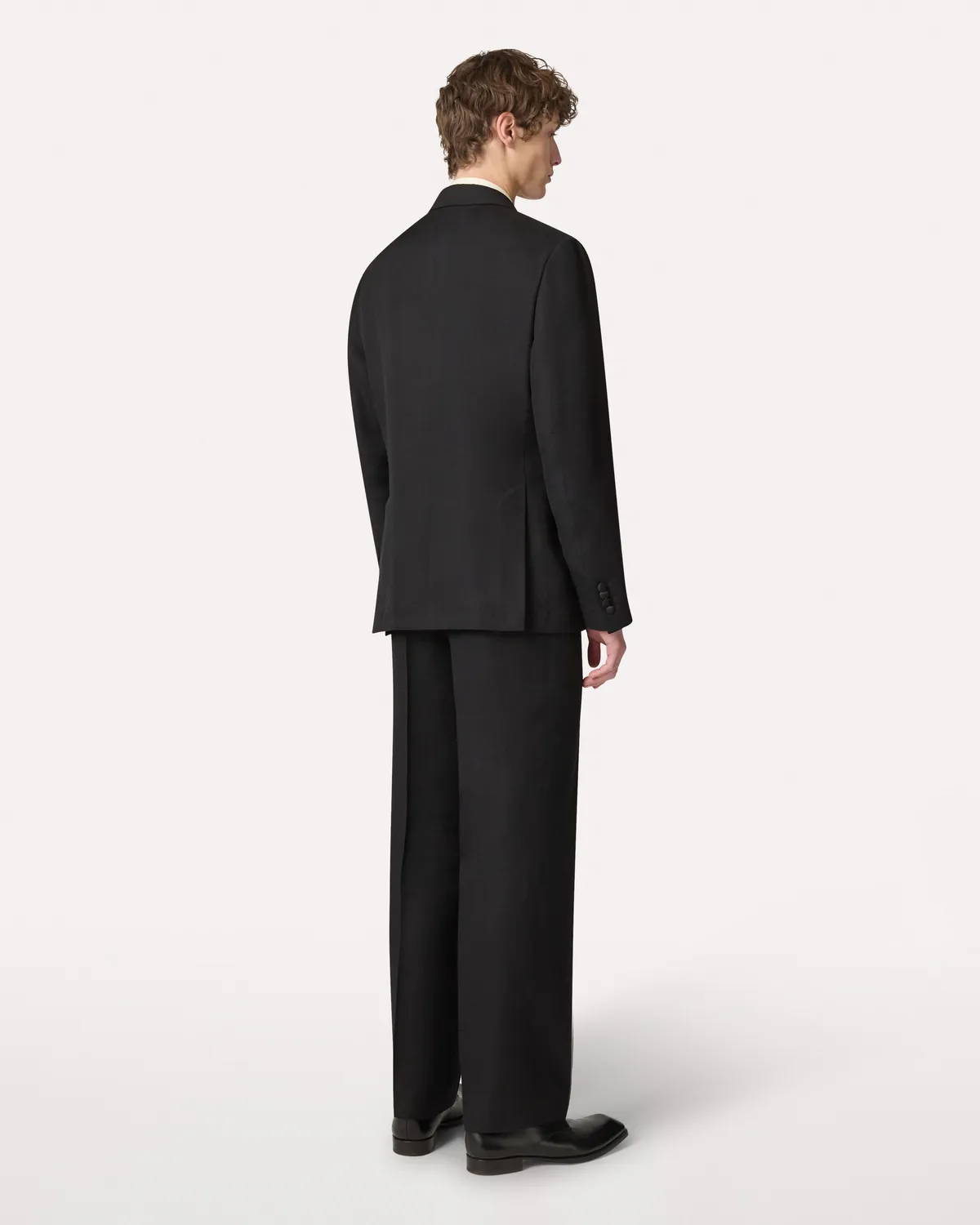 Lardini Soirée abito smoking nero doppiopetto