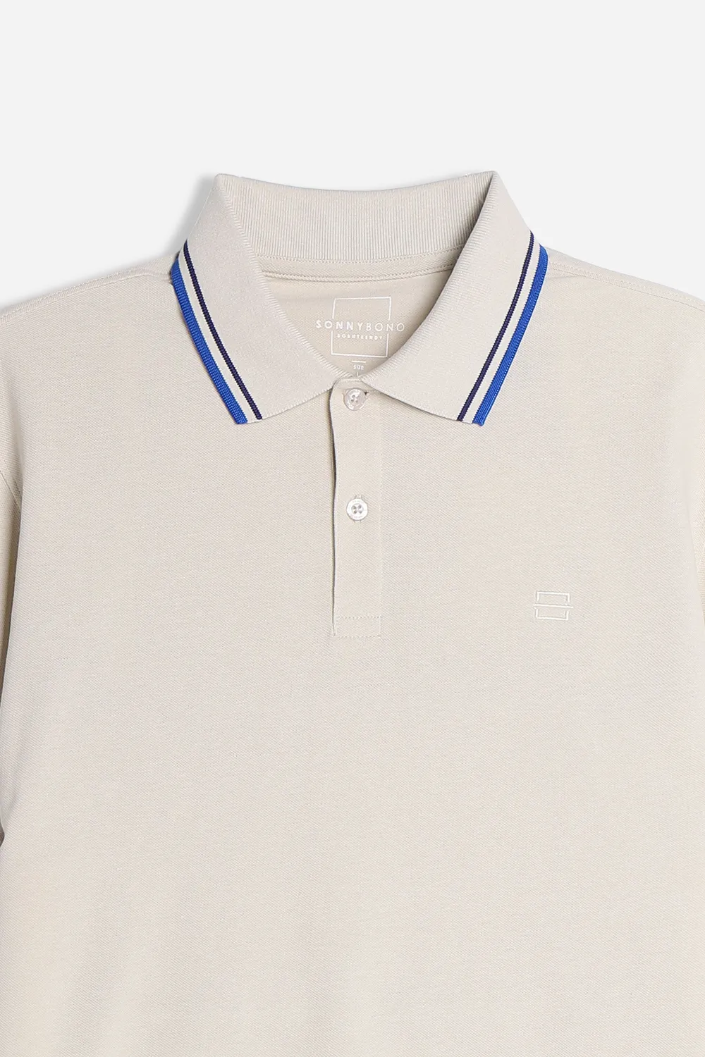 Sonny Bono polo piquet basic beige chiaro