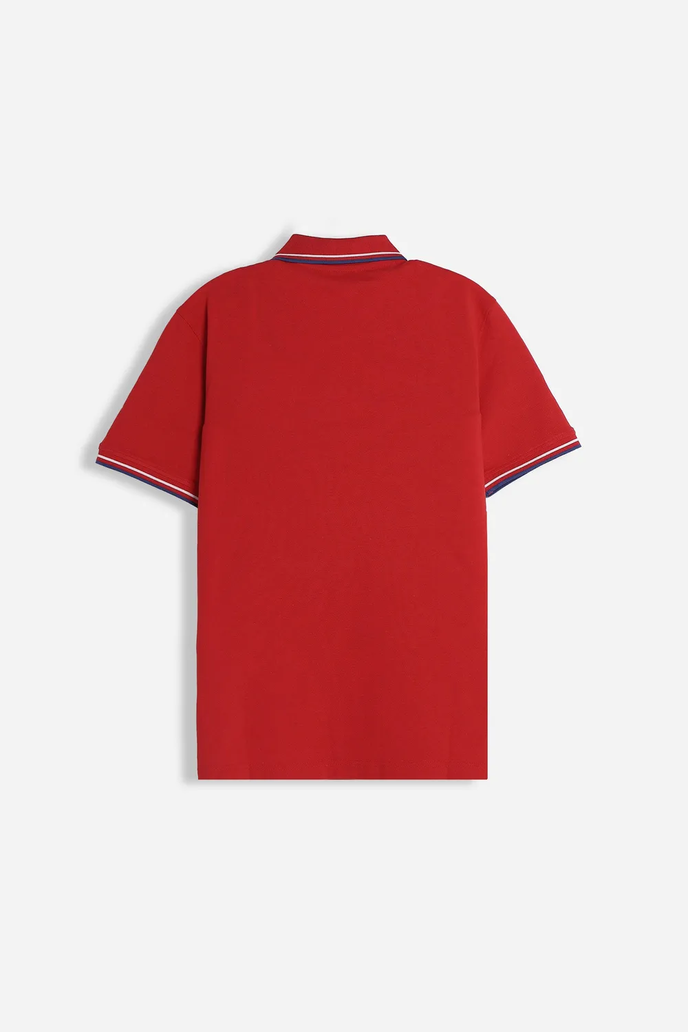 Sonny Bono Basic Polo Piquet Rossa Cotone