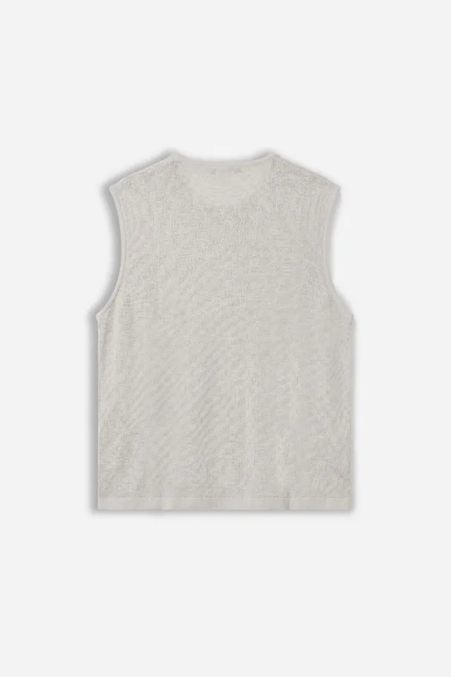 Sonny Bono Smanicata t-shirt grigio ghiaccio