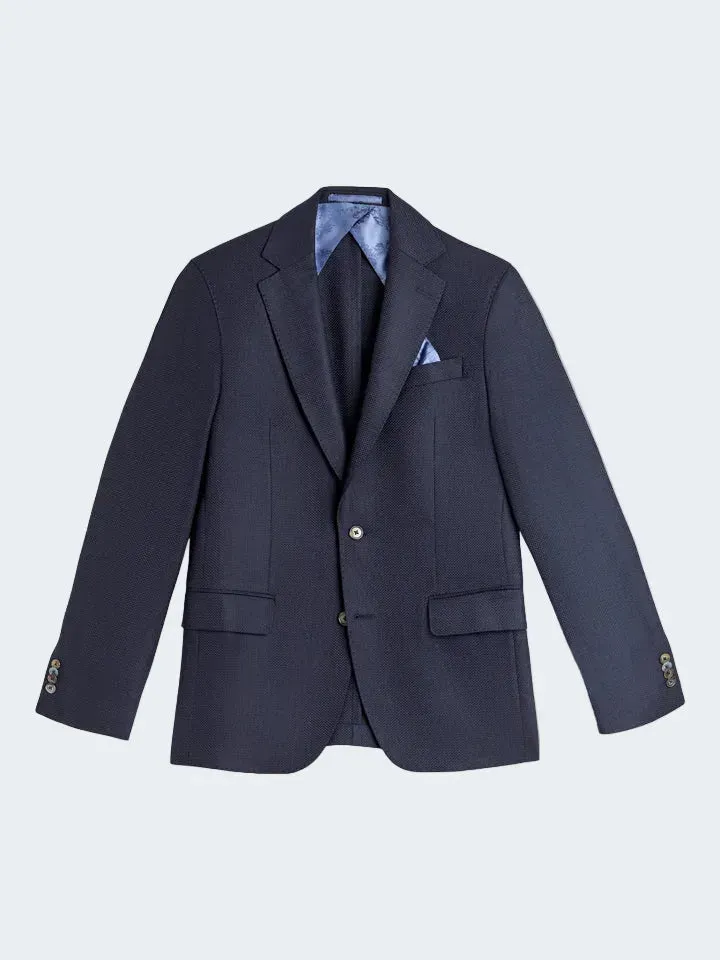 Sand Menswear Sherman Napoli 6135 blazer lana blu navy