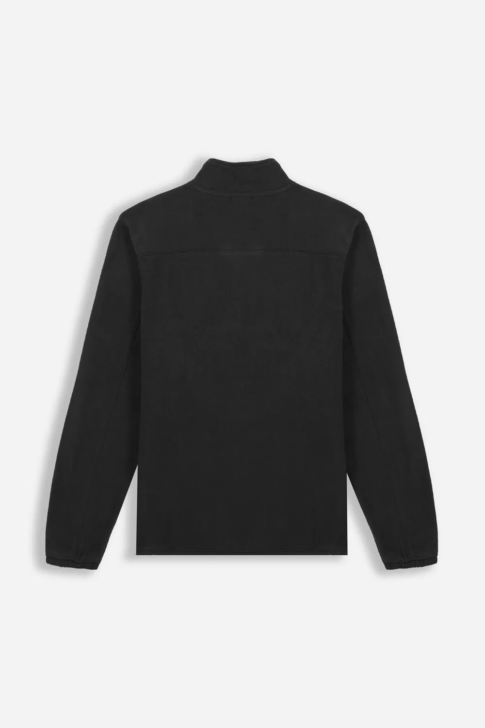 Sonny Bono Felpa Mezza Zip Pile Nero 100% Poliestere