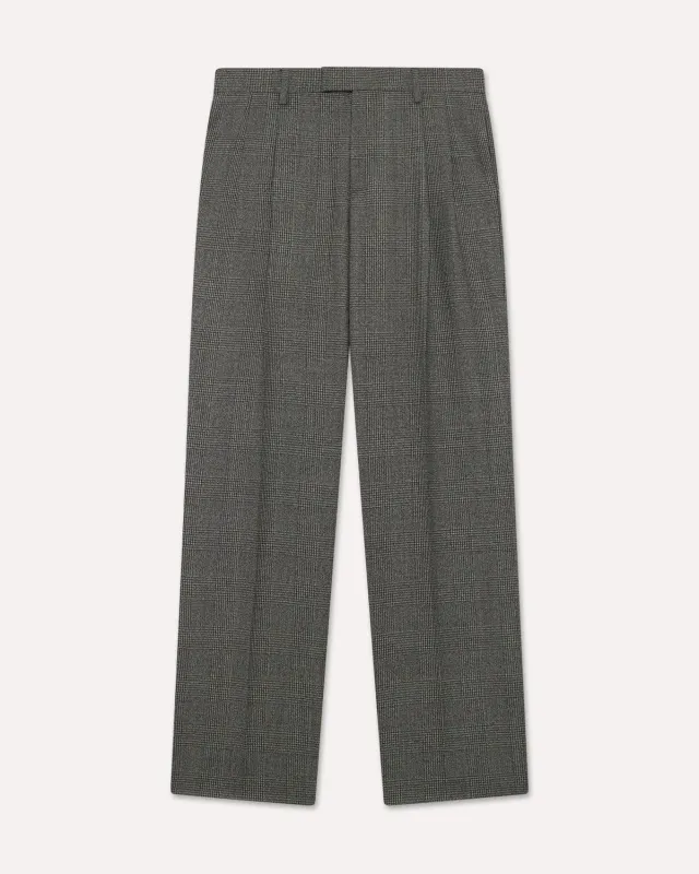Lardini Le Origini pantalone grigio galles stretch
