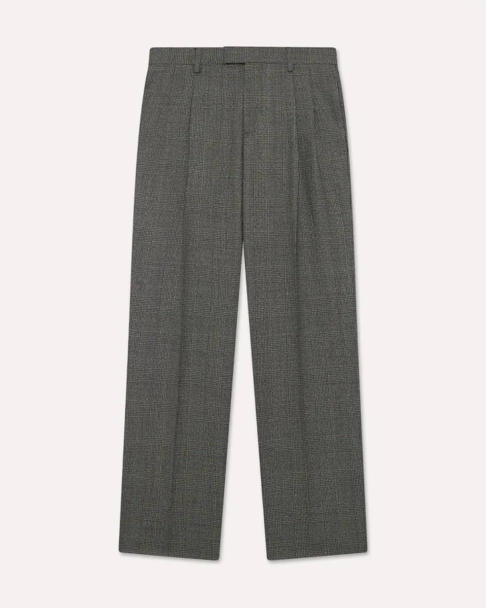 Lardini Le Origini pantalone grigio galles stretch