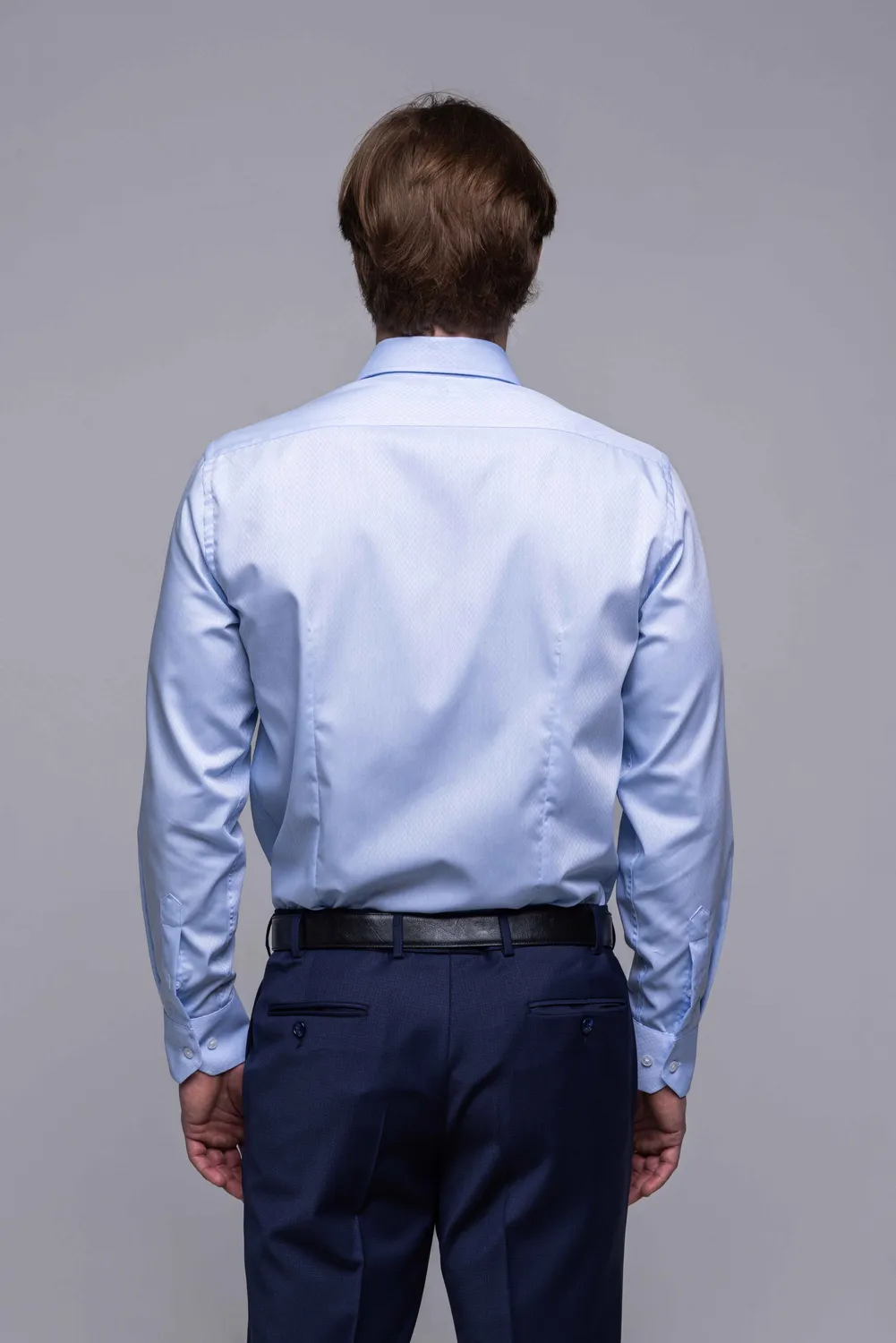 Alain Delon camicia 13447-R-PR elegante cotone