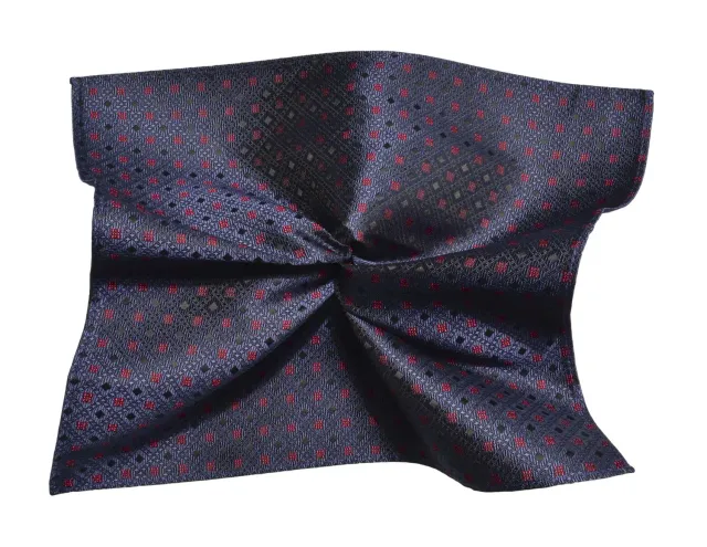 Alain Delon pochette seta fazzoletto fatto a mano