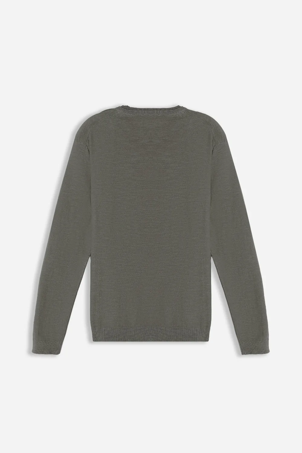 Sonny Bono maglia girocollo slub verde militare