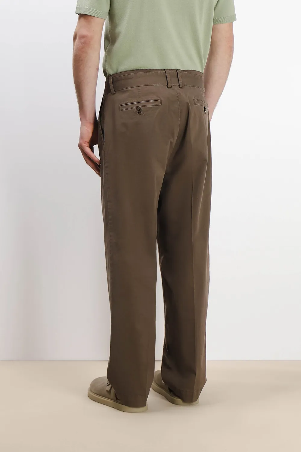 Sonny Bono Pantalone Chino Moro Doppia Pence