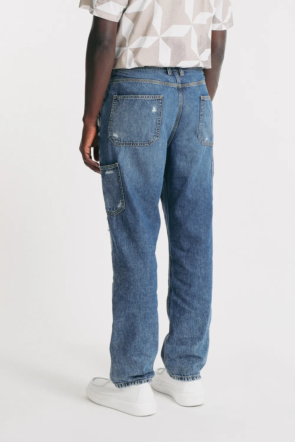 Sonny Bono Worker jeans indaco 100% cotone