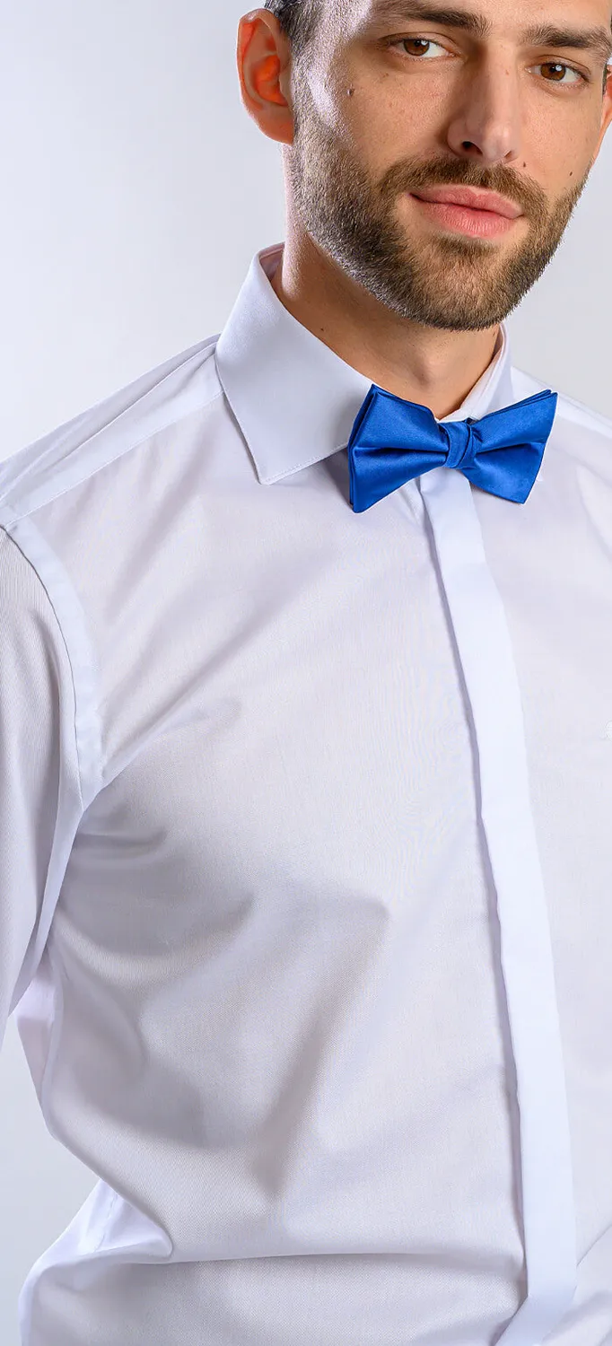 Alain Delon camicia bianca extra slim cerimonia