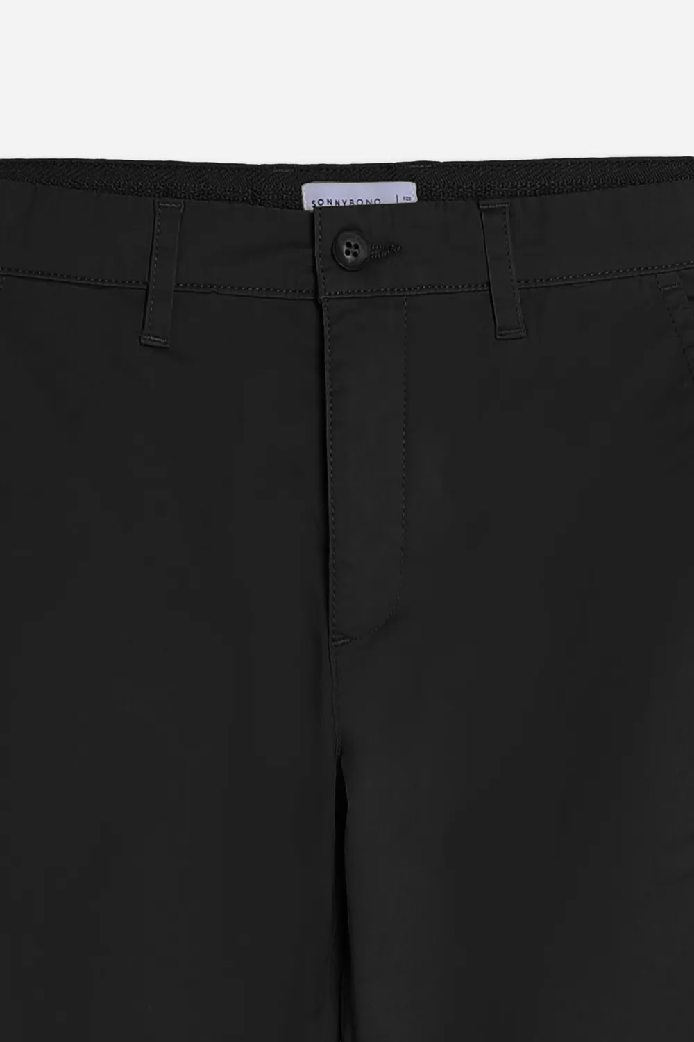 Sonny Bono Basic pantalone chino nero cotone