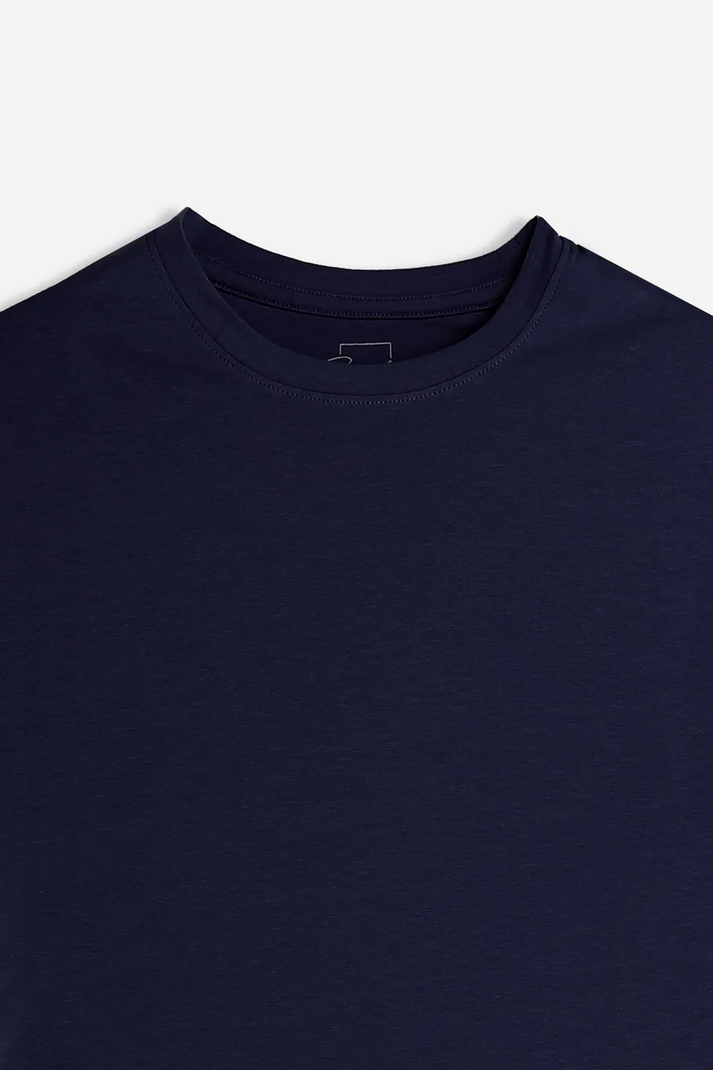 Sonny Bono T-Shirt Girocollo Basic Stretch Blu Morbida