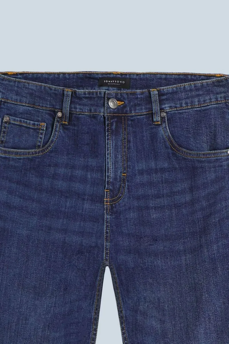 Sonny Bono Jeans Regular Fit Bleu Taglio Dritto