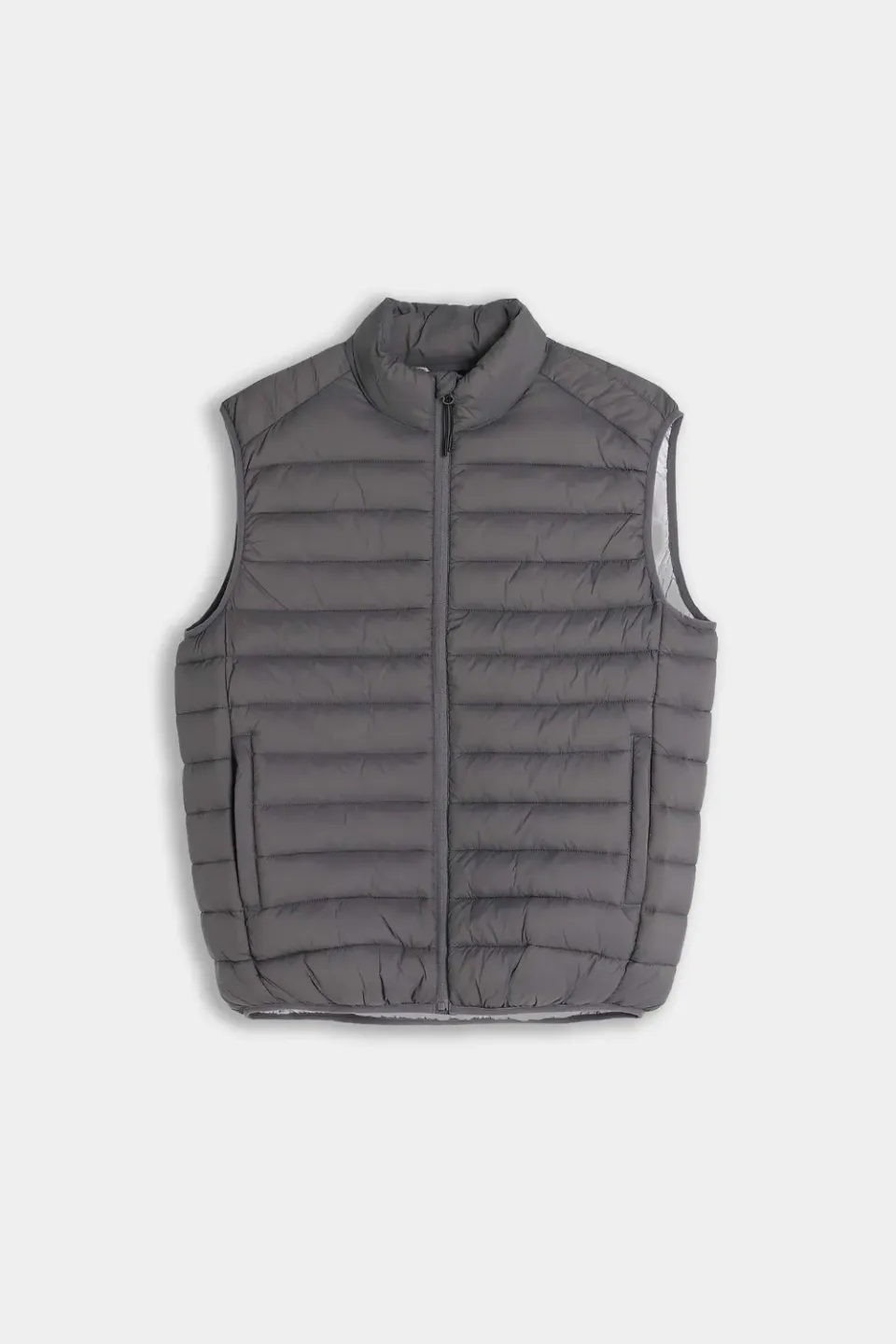 Sonny Bono Gilet trapuntato grigio scuro poliammide