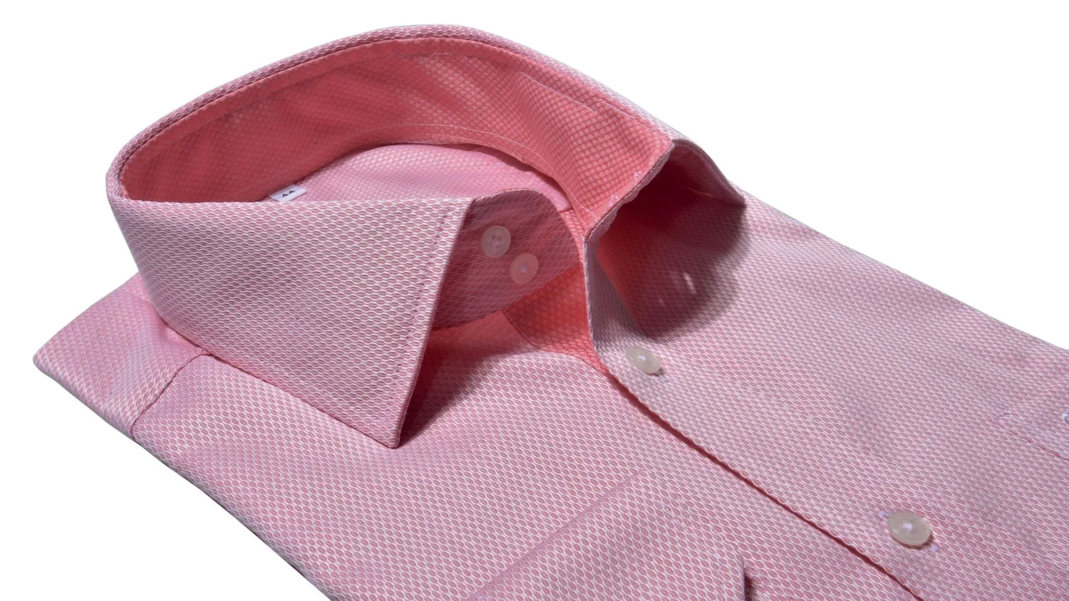 Alain Delon Extra Slim Fit camicia rosa 39 fantasia