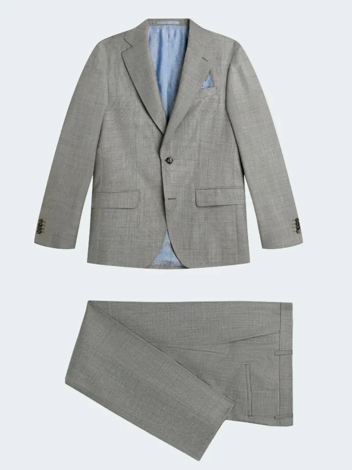 Sand Grisales Super 100s completo grigio regular fit
